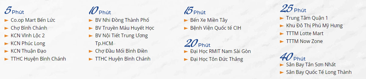 tiện ích ngoại khu căn hộ destino centro